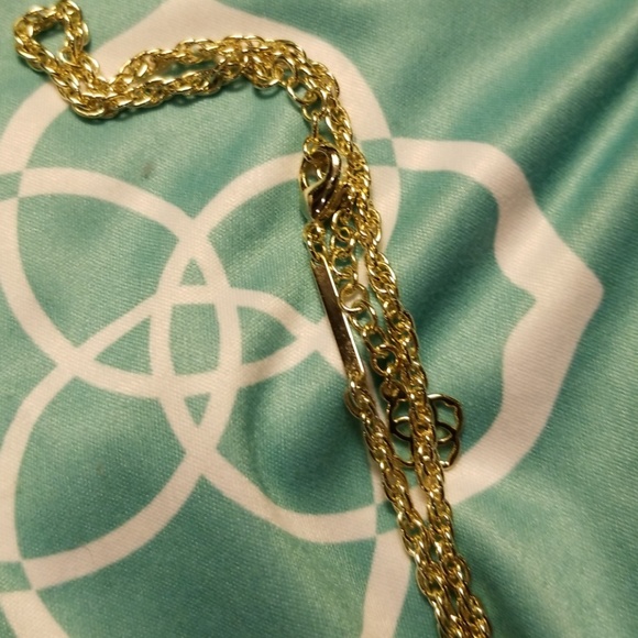 TRADING!!!KENDRA SCOTT GREEN RAYNE NECKLACE - Picture 4 of 5